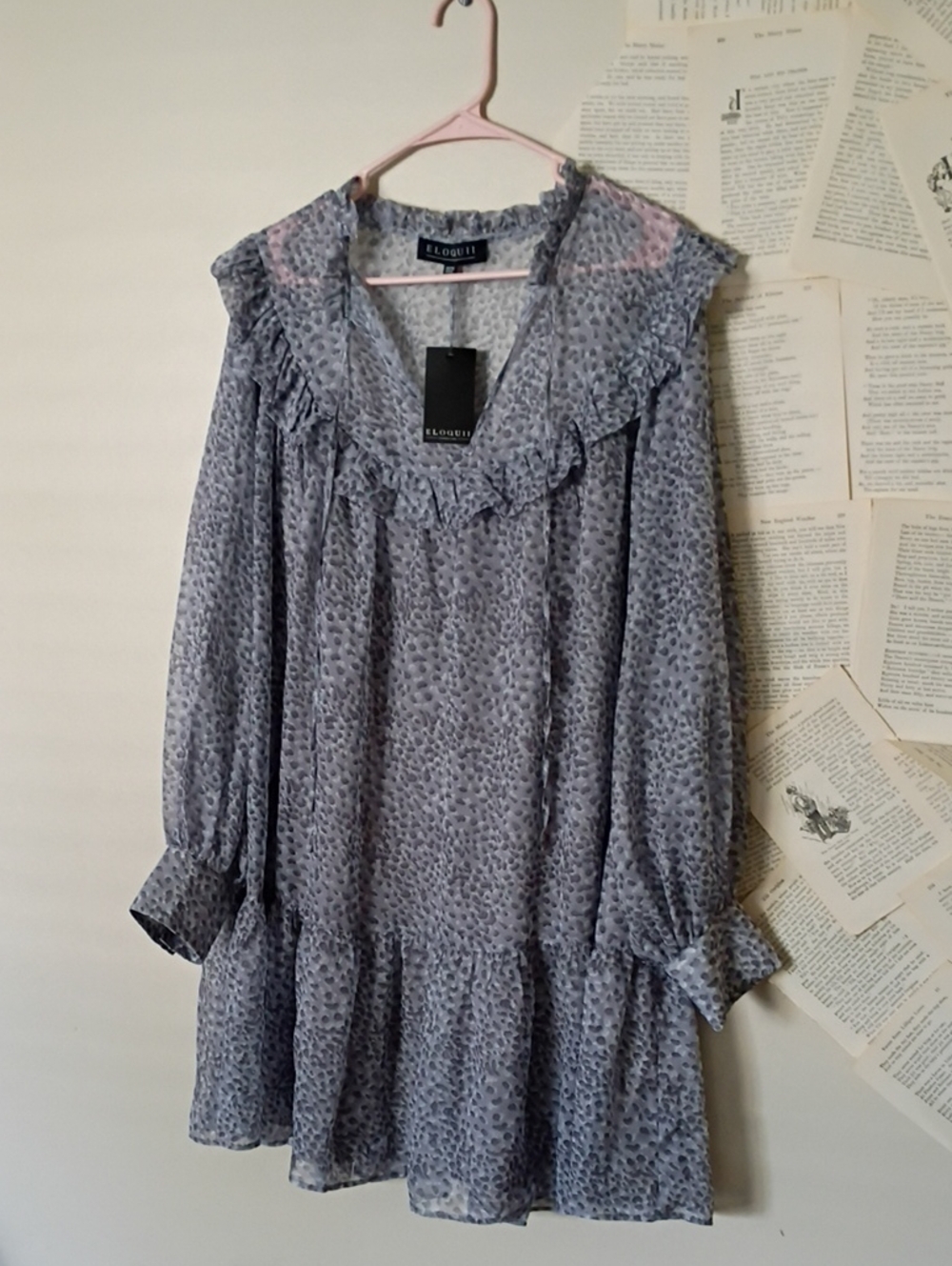 NWT Eloquii Gray Dress